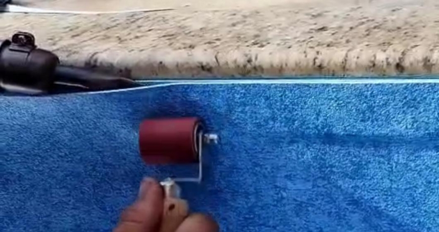 Aplicação de Tela Armada em Piscina